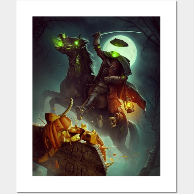 The Headless Horseman Wall Art by Jeff Chapman